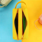Durable Simple Large Capacity School Stationery Double Layer Case  Students Unique Design High Quality Office Handbag Pencil Case Stevvex