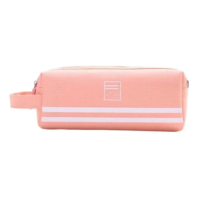 Durable Simple Large Capacity School Stationery Double Layer Case  Students Unique Design High Quality Office Handbag Pencil Case Stevvex