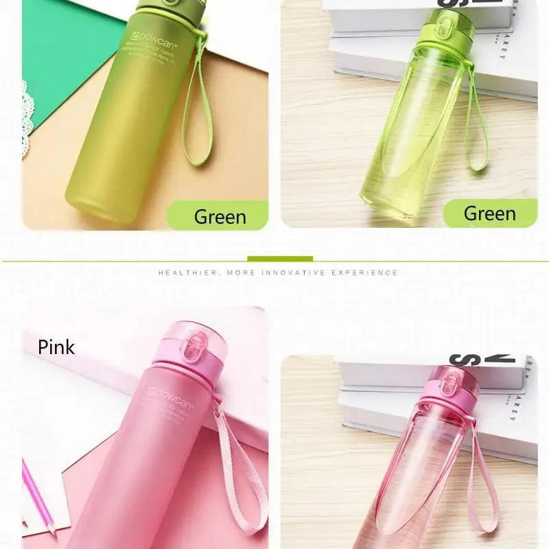Durable Sports Cup Couple Water Cup Plastic Portable Drink Bottle Tarvel Outdoor Rope Water Bottle Juice Milk Cup Kitchen Water Cup Stevvex