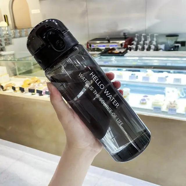 Durable Sports Cup Couple Water Cup Plastic Portable Drink Bottle Tarvel Outdoor Rope Water Bottle Juice Milk Cup Kitchen Water Cup Stevvex