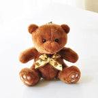 Durable Teddy Bears Stuffed Toys Small Plush Dolls Animal Soft Fluffy Baby Pendant Gift Kids Picnic/Wedding Favor/Baby Shower Stevvex