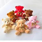 Durable Teddy Bears Stuffed Toys Small Plush Dolls Animal Soft Fluffy Baby Pendant Gift Kids Picnic/Wedding Favor/Baby Shower Stevvex