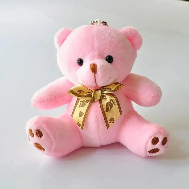 Durable Teddy Bears Stuffed Toys Small Plush Dolls Animal Soft Fluffy Baby Pendant Gift Kids Picnic/Wedding Favor/Baby Shower Stevvex