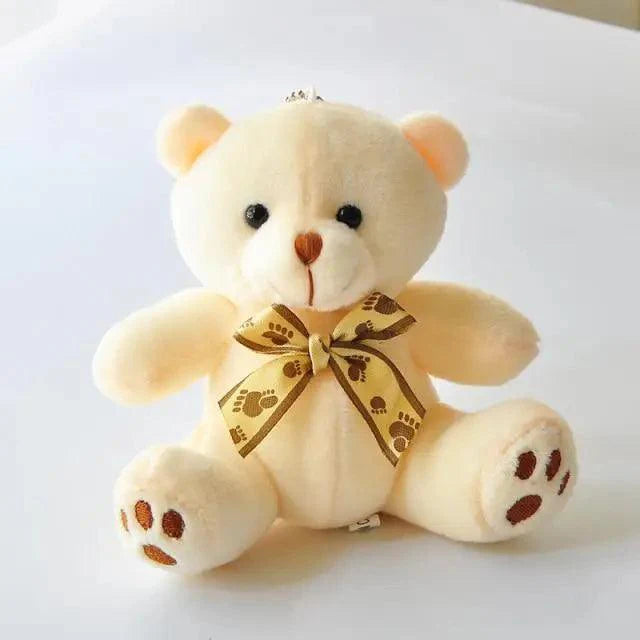 Durable Teddy Bears Stuffed Toys Small Plush Dolls Animal Soft Fluffy Baby Pendant Gift Kids Picnic/Wedding Favor/Baby Shower Stevvex