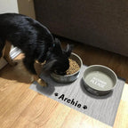 Durable Waterproof Pet Feeding Mat Water Cushion Non- Slip Personalized Pet Mat For Dog Cat Bowl Drinking Feeding Mat Stevvex