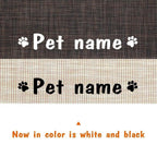 Durable Waterproof Pet Feeding Mat Water Cushion Non- Slip Personalized Pet Mat For Dog Cat Bowl Drinking Feeding Mat Stevvex