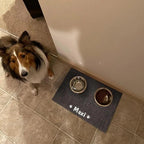 Durable Waterproof Pet Feeding Mat Water Cushion Non- Slip Personalized Pet Mat For Dog Cat Bowl Drinking Feeding Mat Stevvex