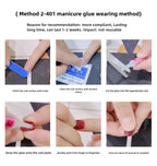 1010- Handmade press on nails fake nails removable