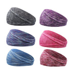 Hairband Sweat-absorbent Solid Color Fashion Yoga Pi-Mart