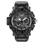 New Luxury Sport Watch With Dual Display LED Digital Analog Electronic Quartz  Display and Waterproof 30M protection - SJB-DIAMOND ELITES