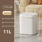 Smart Trash Can With Lid For Bedroom And Living Room Kitchen Storage Box Trash Can Induction Small Car Box Automatic Smart Dustbin Smart Trash Bin Pi-Mart