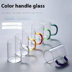 Glass Handle Water Cup Household Heat-resistant Breakfast Cup