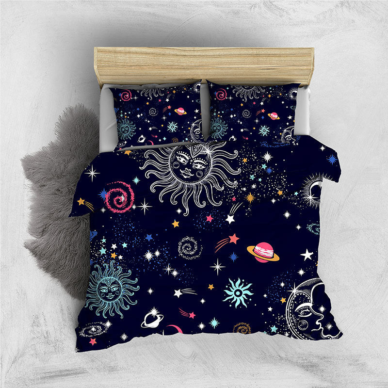 Bedding Sheet And Quilt Cover Three Piece Set Pi-Mart