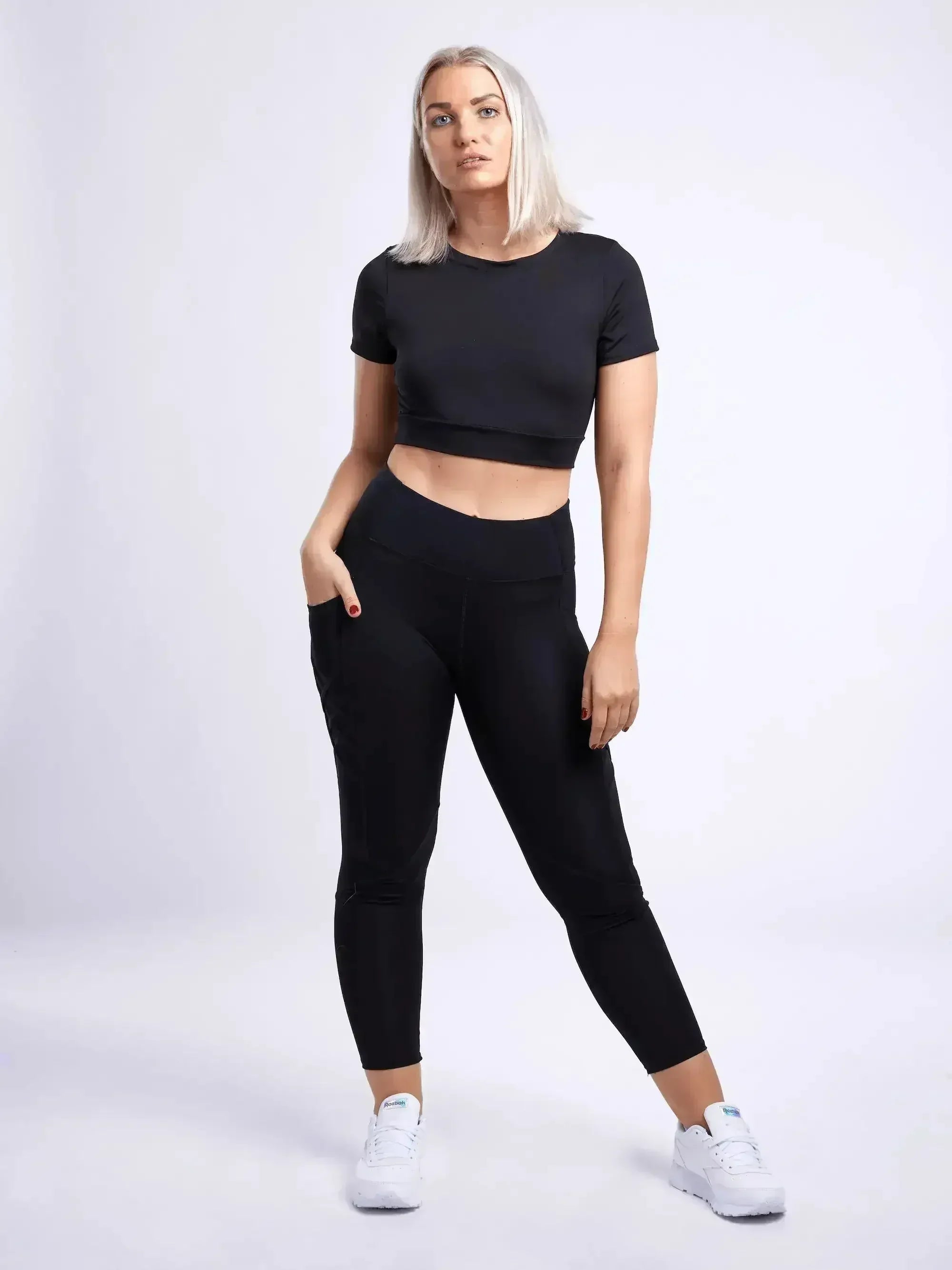 Short-Sleeve Crop Top - SJB-DIAMOND ELITES