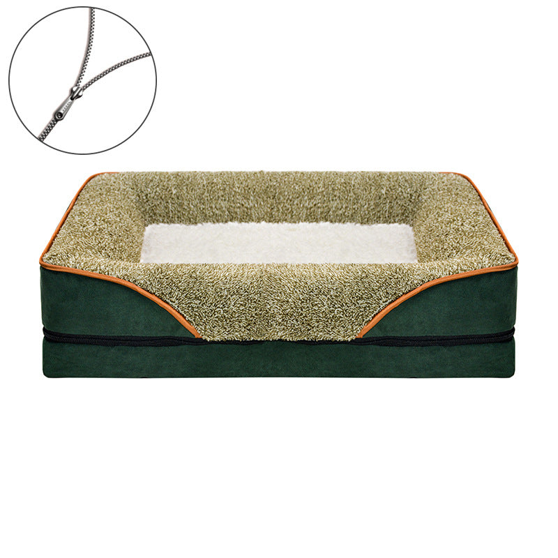 Pet Supplies Square Sofa Bed Dog Kennel Cat Litter Pet Pad Pi-Mart