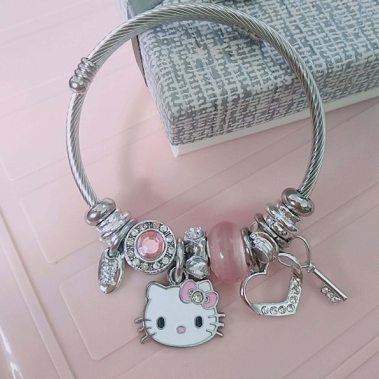 Crystal Love Beaded Bracelets Pi-Mart