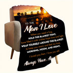 1pc I Love You Husband Blanket, Gifts for Him, Valentines Gifts, Boyfriend Birthday Gifts, Husband Birthday Gifts from Wife Lootquake LLC