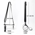 PVC waterproof drum crossbody bag, Transparent small crossbody bag, - SJB-DIAMOND ELITES