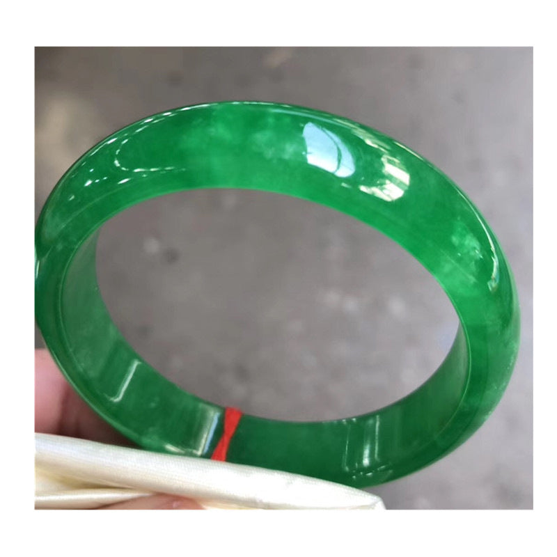 Women's Jade Ice Jadeite Bracelet With Certificate Pi-Mart