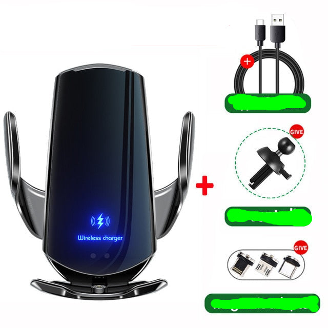 Magnetic Car Mount Wireless Phone Charger Holder - SJB-DIAMOND ELITES