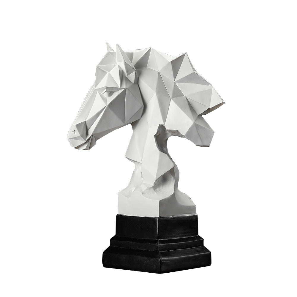 Artistic Geometric Horse Ornaments Creative Home Lootquake LLC