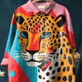 Loose Printed Crew Neck Casual Plus Size Women's T-shirt Shirt Lootquake LLC