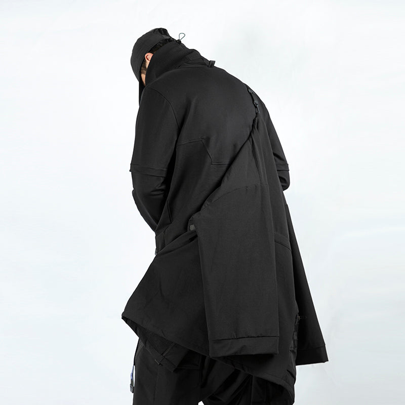 Black Long Sleeve Coat