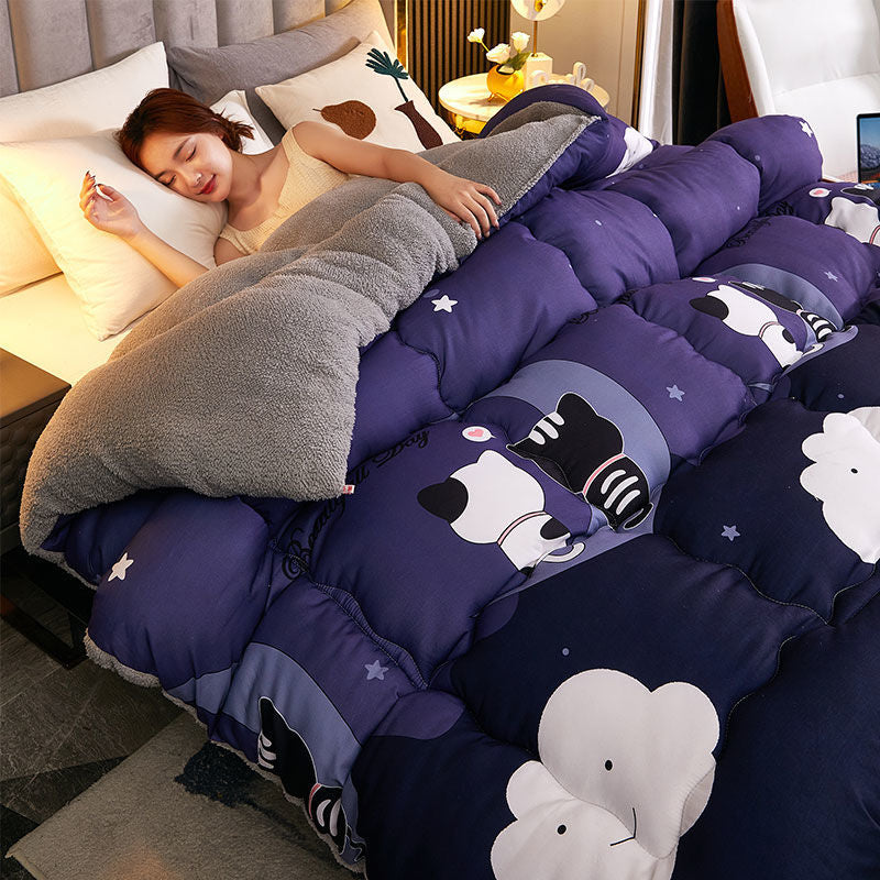 Lamb Cashmere Winter Quilt Thickened Pi-Mart