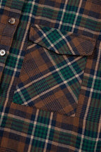 Timeless Women's Classic Plaid Button-Up Long Sleeve Jacket – Lightweight & Stylish Cotton-Blend Outerwear Stevvex