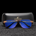 Luxury NEW Model Business  Men Square Polarized Sunglasses Male Eyewear Aviation Alloy Frame With UV400 Protection and High Quality Metal Frame - SJB-DIAMOND ELITES