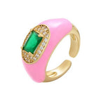 Colorful Sweet Trendy Ring - SJB-DIAMOND ELITES