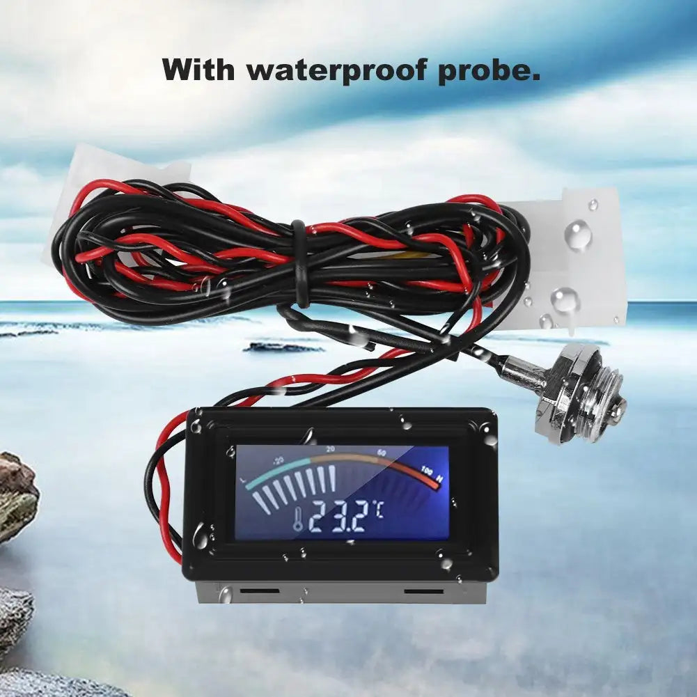 PC Water Cooling System Pointer Display Thermometer Temperature Meter - SJB-DIAMOND ELITES