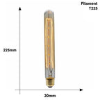 E27 Retro Edison Bulb AC 220V 110V 40W Dimmable Vintage Edison Light bulb ST64 G80 G95 T225 T300 Incandescent Lamp Edison Lamp Bravelight Antique Vintage Light Bulbs, T64 40W 2700K Warm Dimmable, Squirrel Cage Filament Edison Light Bulb for Table Lamp Stevvex