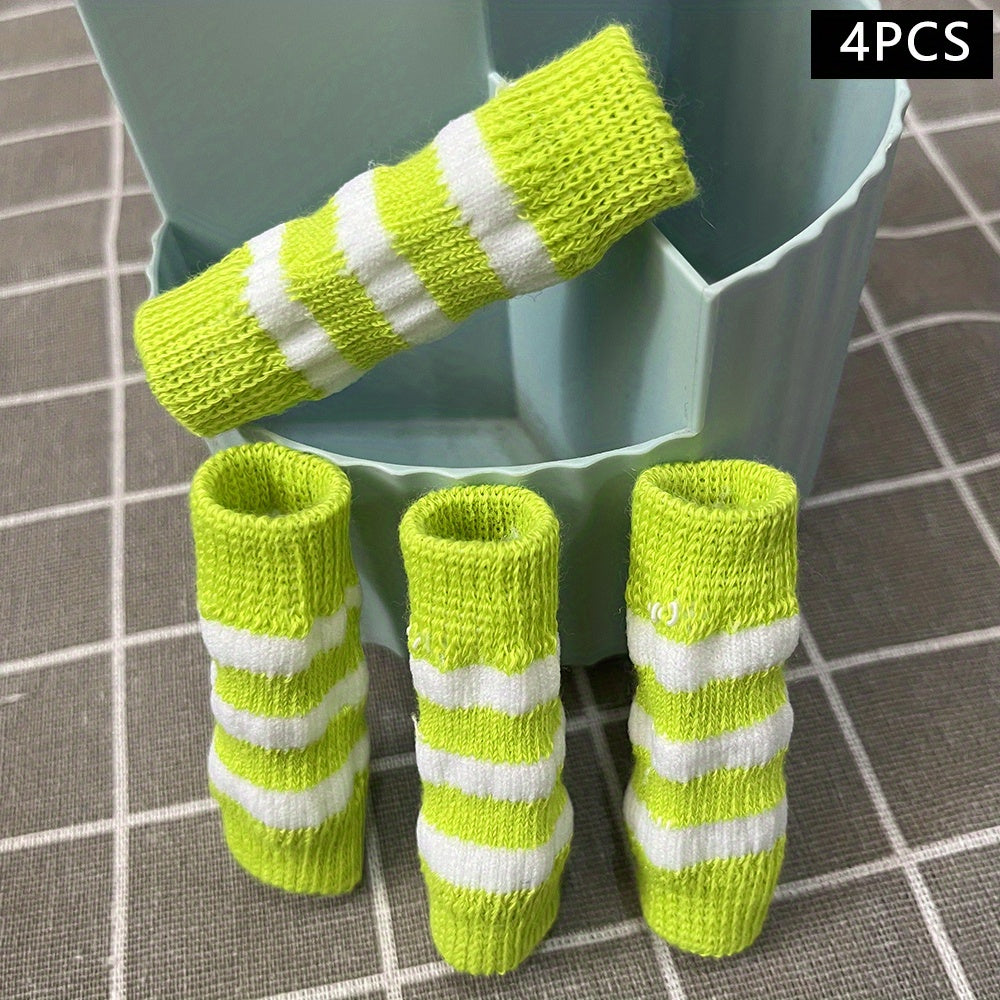 [2 Sets Elbow Support Guards] Pet Dog Elbow Guards, a Set of 2 Front Leg And 2 Hind Leg Protectors, Elbow Support Wraps, Leg Support Wraps, Breathable Elastic Knitted Protective Socks for Pets, 4pcs Pet Leg Socks. Lootquake LLC