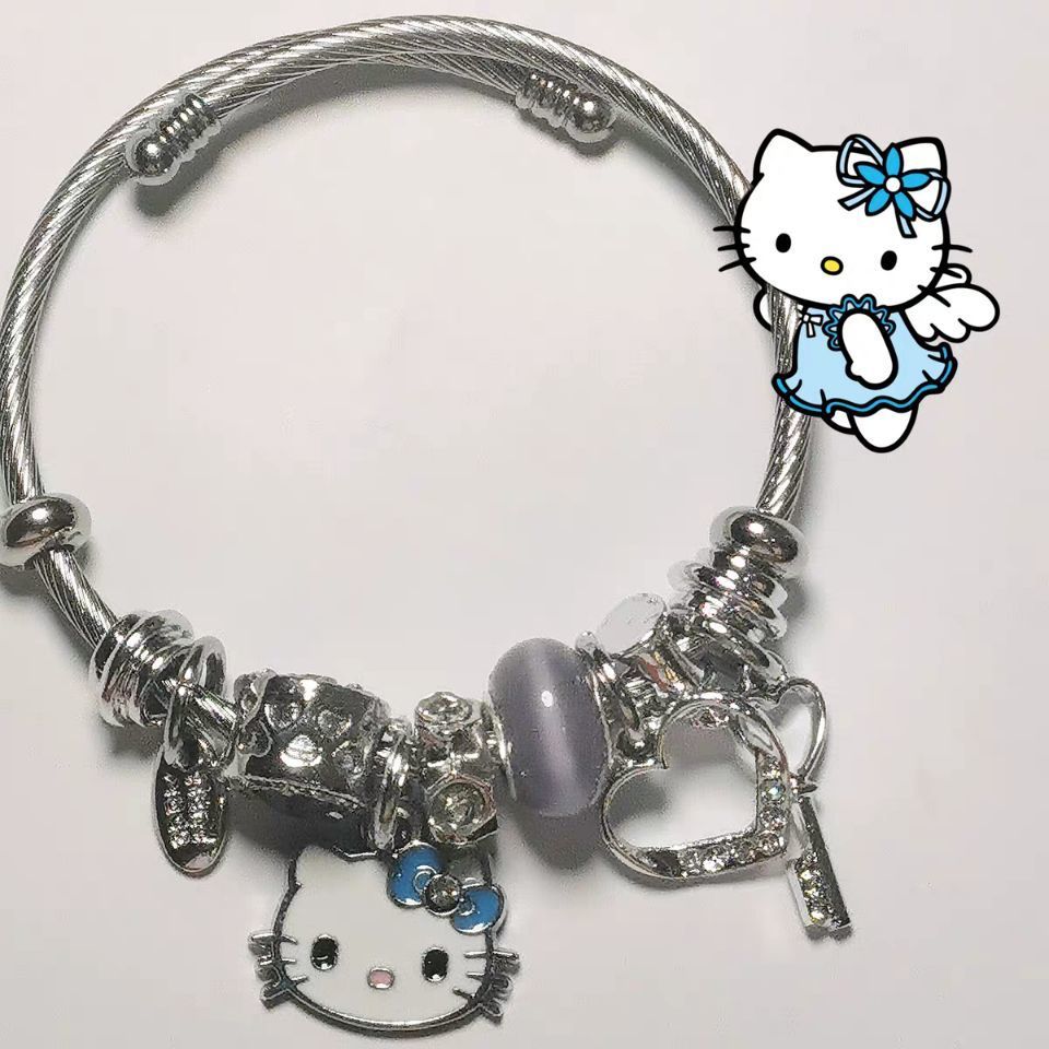 Crystal Love Beaded Bracelets Pi-Mart