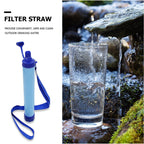 Water Filters Straw Hiking Camping Outdoor Travel Personal Emergency Survival Tools Summer Life Straw Pi-Mart