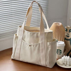 Commuter's All-matching Artistic One-shoulder Canvas Bag Pi-Mart