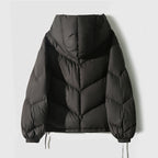 Hooded Small Puffer Jacket Coat Pi-Mart