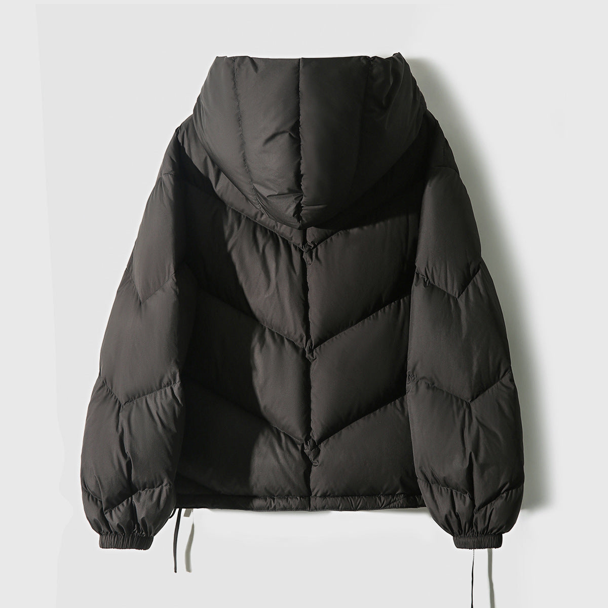 Hooded Small Puffer Jacket Coat Pi-Mart