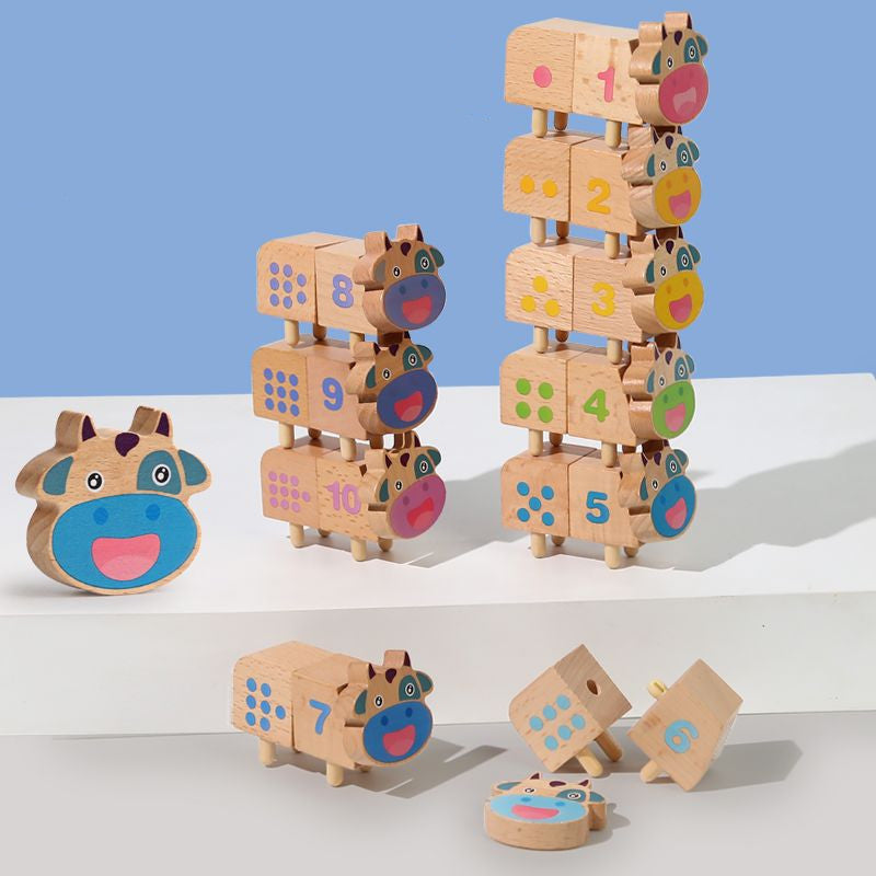 Fun Montessori Teaching Aids Children's Early Education Puzzle Pi-Mart