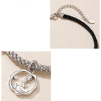 Sterling Silver Couple Bracelet For Women And Men