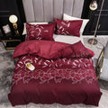 Three-piece Bedding Set, Plain Quilt Cover, Pillowcase, Four-piece Set Without Bed Linen Pi-Mart