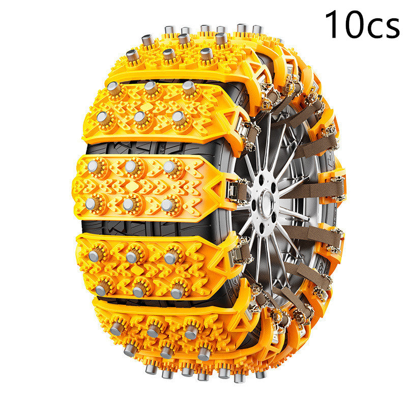 Car Tire Emergency Type Universal Rubber Beef Tendon Snow Nonskid Chain