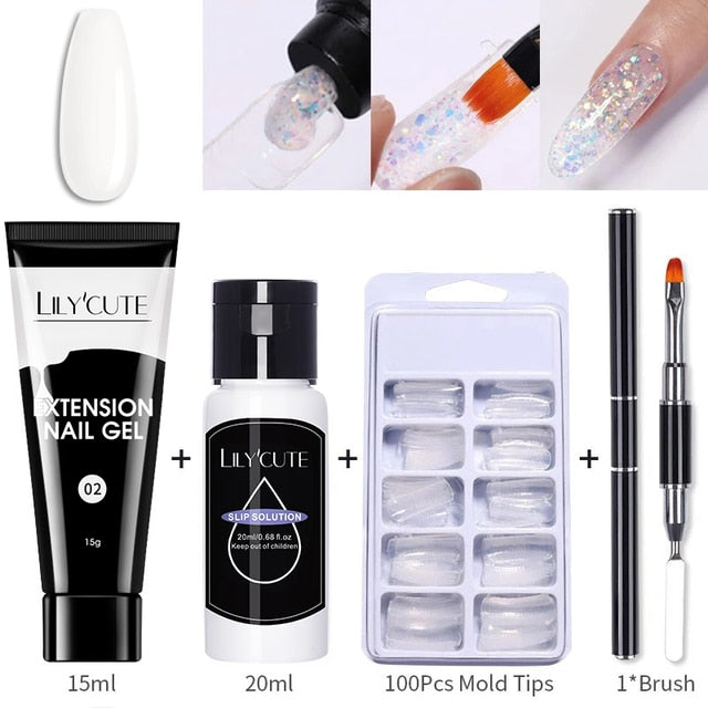 Extension Gel Set - SJB-DIAMOND ELITES