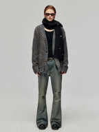 Cotton Retro Make Old Ripped Loose Micro-flared Trousers Jeans Lootquake LLC