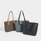 Light luxury oversized shopping bag, women's versatile portable tote bag, shoulder bag - SJB-DIAMOND ELITES