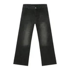 Mid Rise Jeans with Pockets