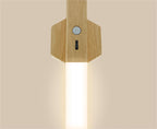 Smart Home Wooden Small Night Lamp Lamp LED Induction Pi-Mart