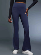 High-Waisted Flare Active Pants THRIXINE