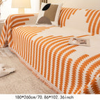1pc Soft Chenille Sofa Protector - All-Season Universal Fit, Anti-Cat Scratch, Stain-Resistant, Plush Throw Blanket, Living Room and Bedroom Decor Essential - Easy Care, Machine Washable, and Durable Lootquake LLC